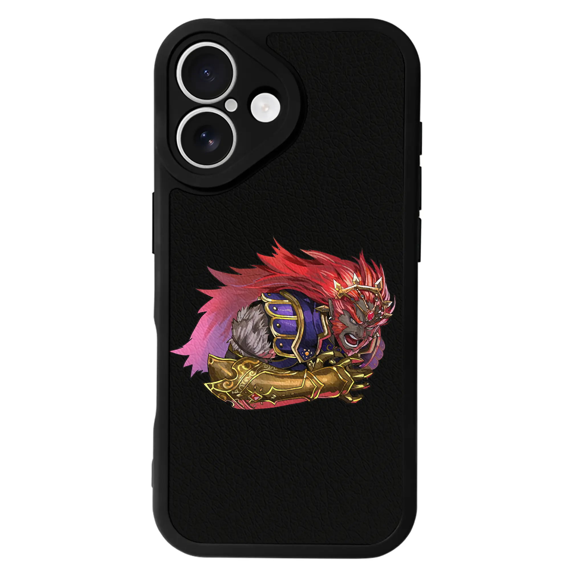 ゼルダの伝説 グッズ,ガノンドロフ - IPhone 16シリーズ対応 ・ シリコンスマホケース ・ レザー調 ・ 高精度フィット ・ 耐衝撃 ・ ワイヤレス充電対応 ・ 精密カット